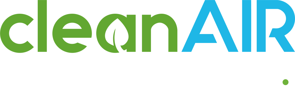 cleanAir Logo mit dem Exclusive Internation Distributor & Service ICA Zusatz.